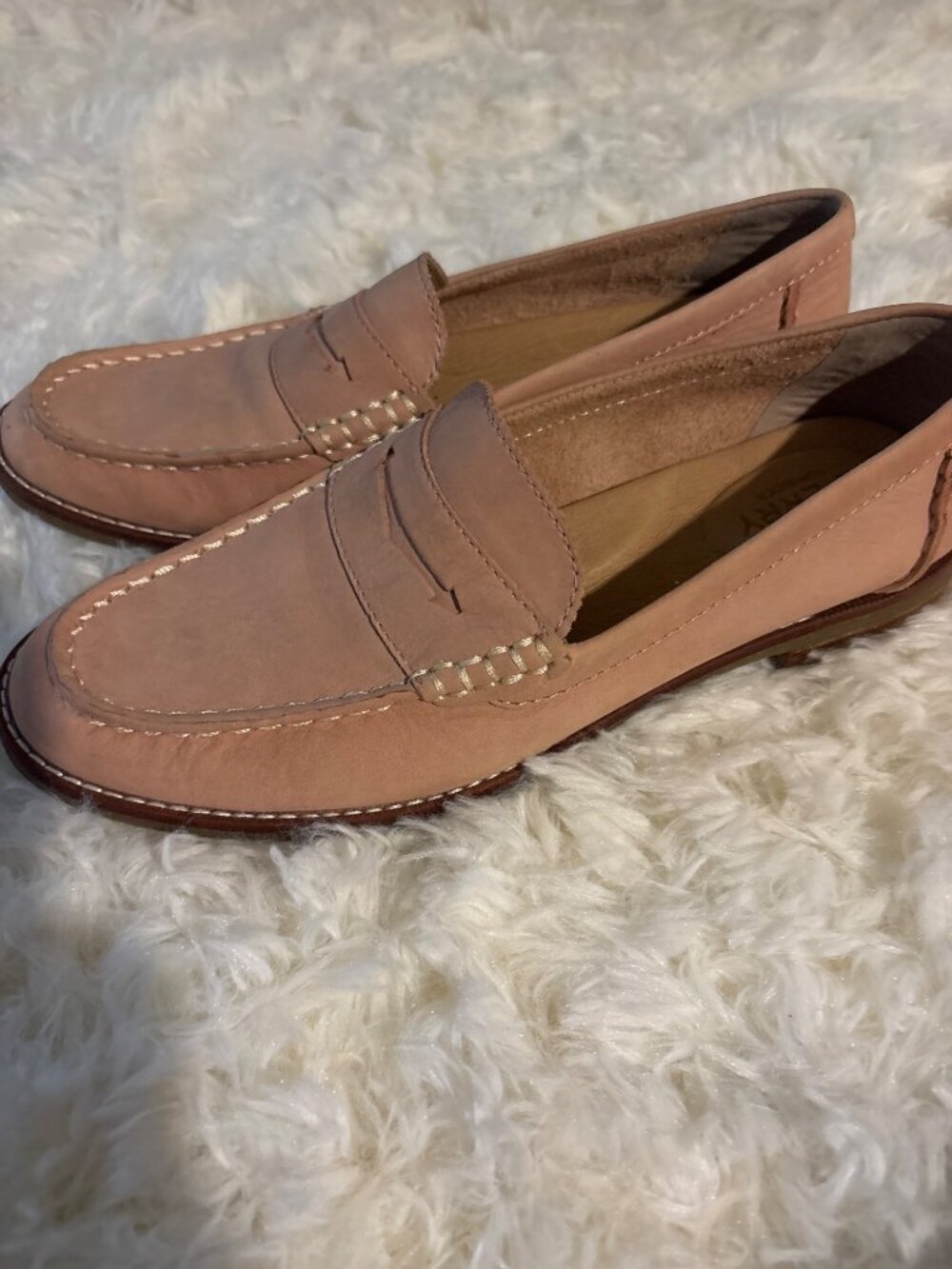 Sperry Top-Sider Women's Size 7M Brown Leather Penny Loafers Slip-On Shoes - Picture 3 of 14